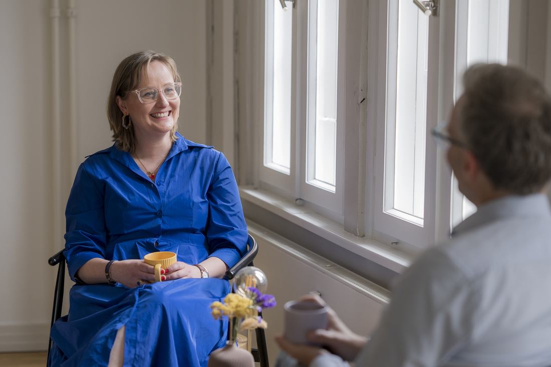Anne Sendatzki im Gespräch