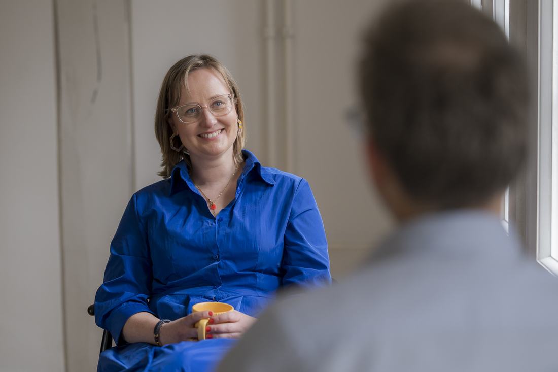 Anne Sendatzki im Gespräch